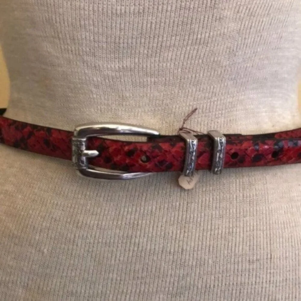 Brighton Red and Black Belt